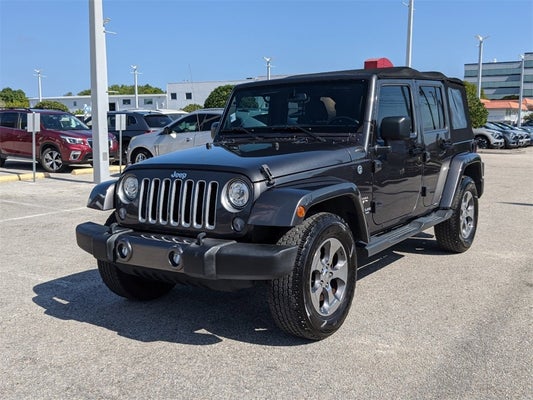 2017 Jeep Wrangler Unlimited Sahara in Clearwater, FL - Lokey Automotive Group