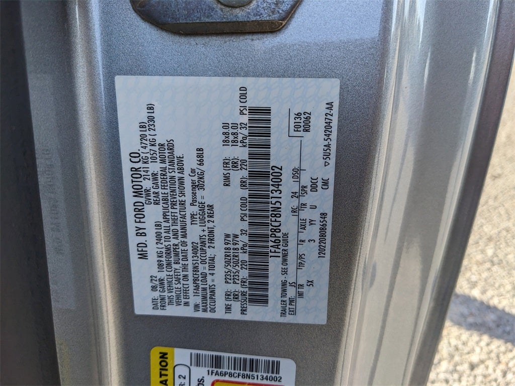 2022 Ford Mustang GT Premium