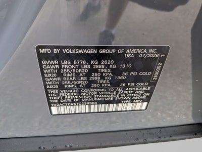2026 Volkswagen Atlas Cross Sport 2.0T SEL R-Line Black