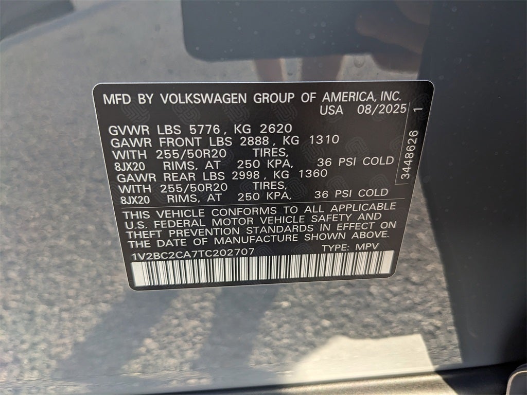 2026 Volkswagen Atlas Cross Sport 2.0T SEL