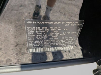2026 Volkswagen Atlas 2.0T Peak Edition