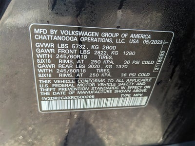 2024 Volkswagen Atlas 2.0T SE