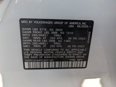 2026 Volkswagen Atlas Cross Sport 2.0T SEL Premium R-Line