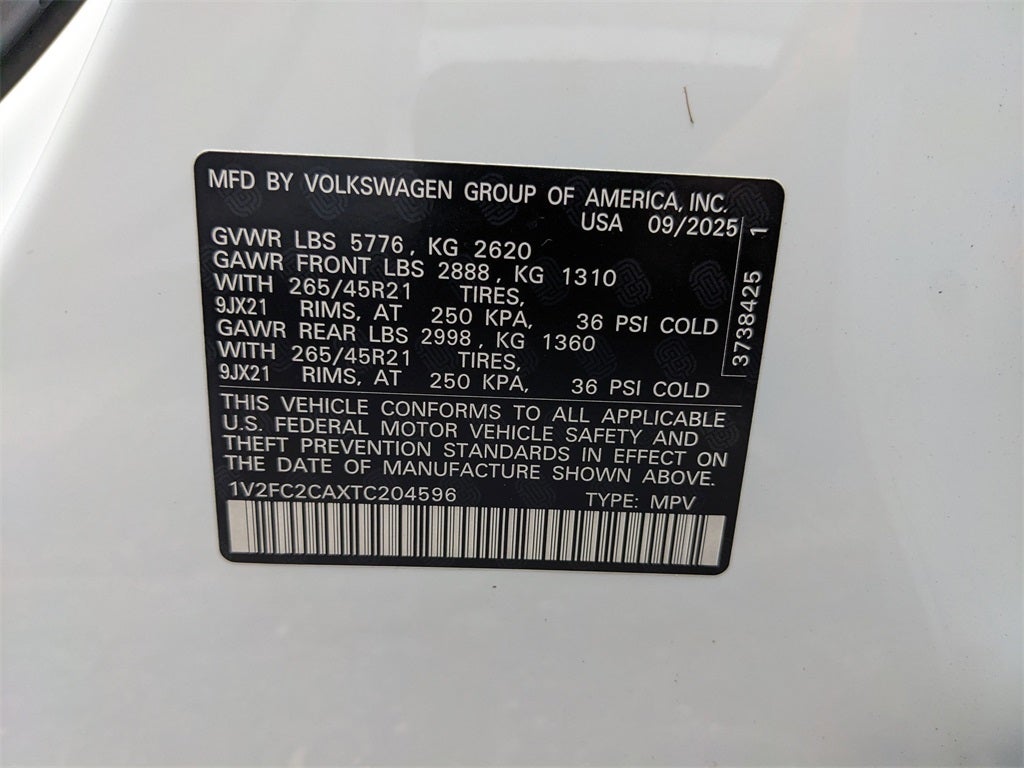 2026 Volkswagen Atlas Cross Sport 2.0T SEL Premium R-Line