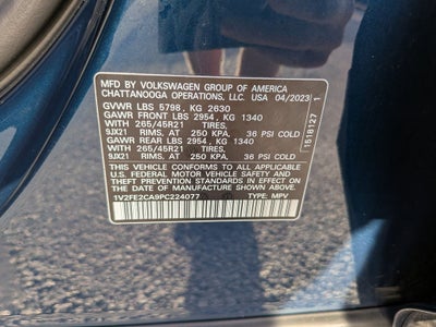 2023 Volkswagen Atlas Cross Sport 3.6L V6 SEL Premium R-Line