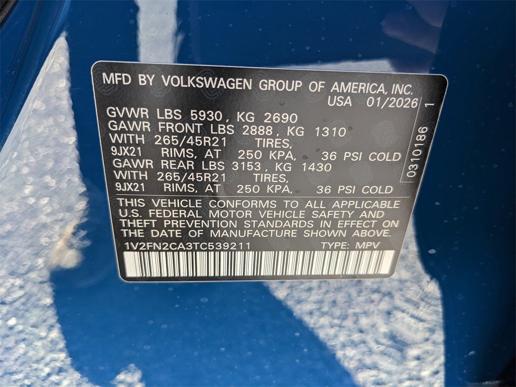 2026 Volkswagen Atlas 2.0T SEL Premium R-Line