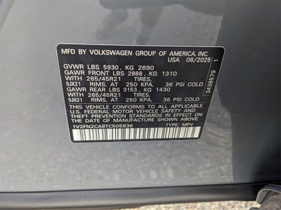 2026 Volkswagen Atlas 2.0T SEL Premium R-Line