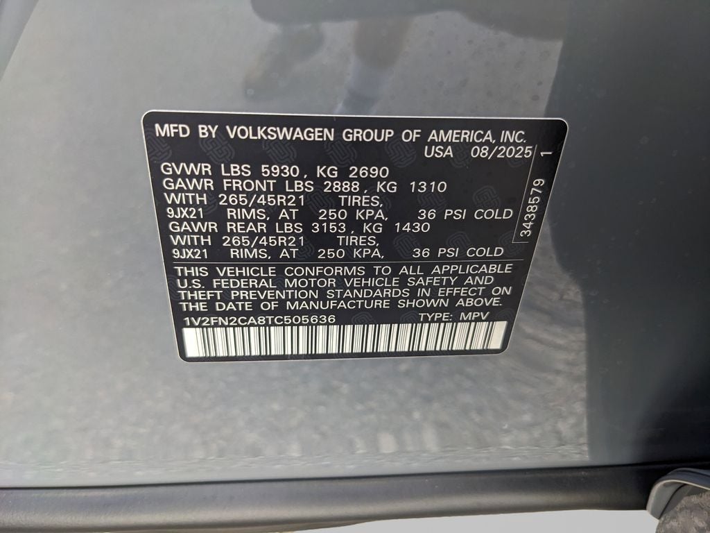 2026 Volkswagen Atlas 2.0T SEL Premium R-Line