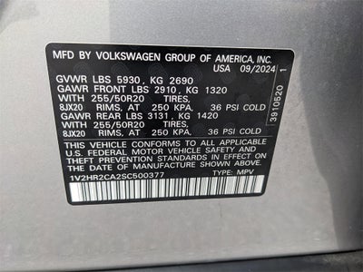 2025 Volkswagen Atlas 2.0T SE w/Technology