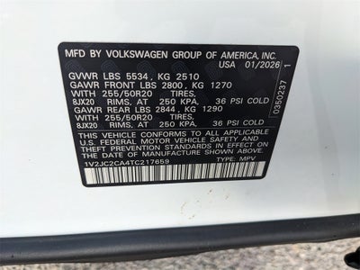 2026 Volkswagen Atlas Cross Sport 2.0T SE w/Technology