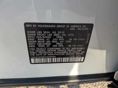 2026 Volkswagen Atlas Cross Sport SE w/Technology