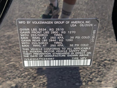 2026 Volkswagen Atlas Cross Sport SE w/Technology