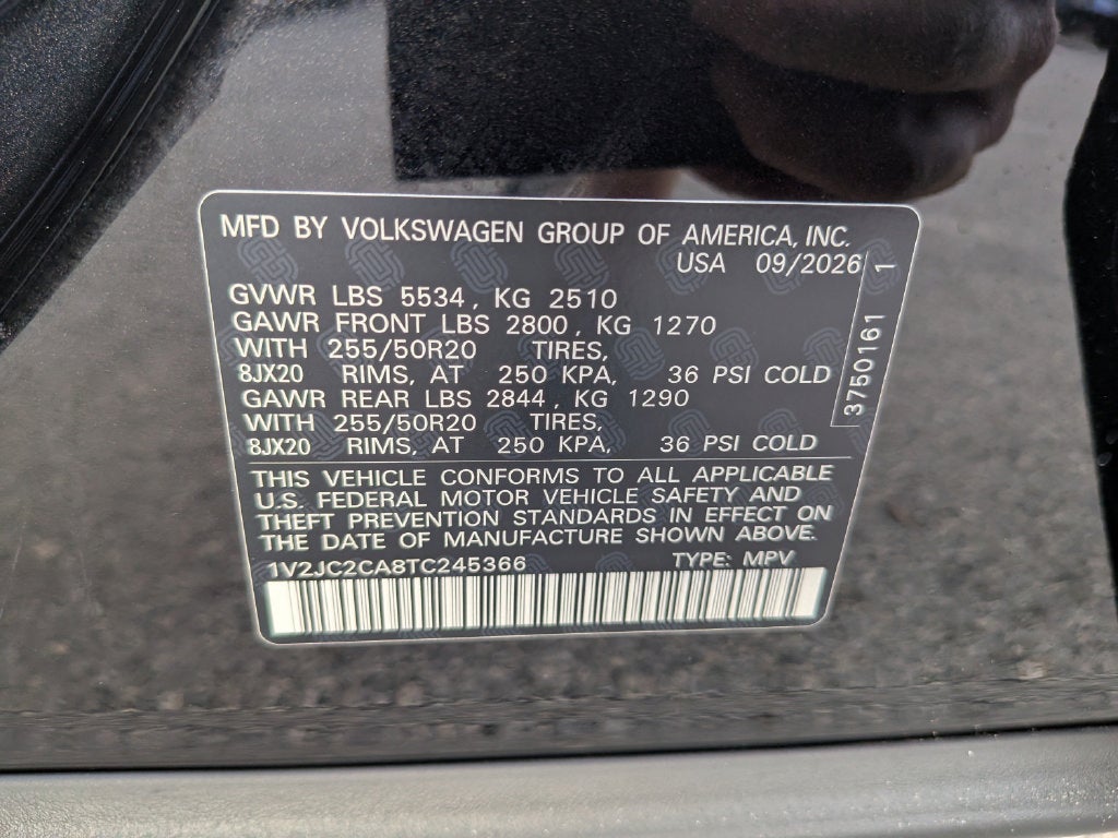 2026 Volkswagen Atlas Cross Sport SE w/Technology