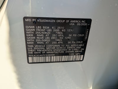 2026 Volkswagen Atlas Cross Sport SE w/Technology