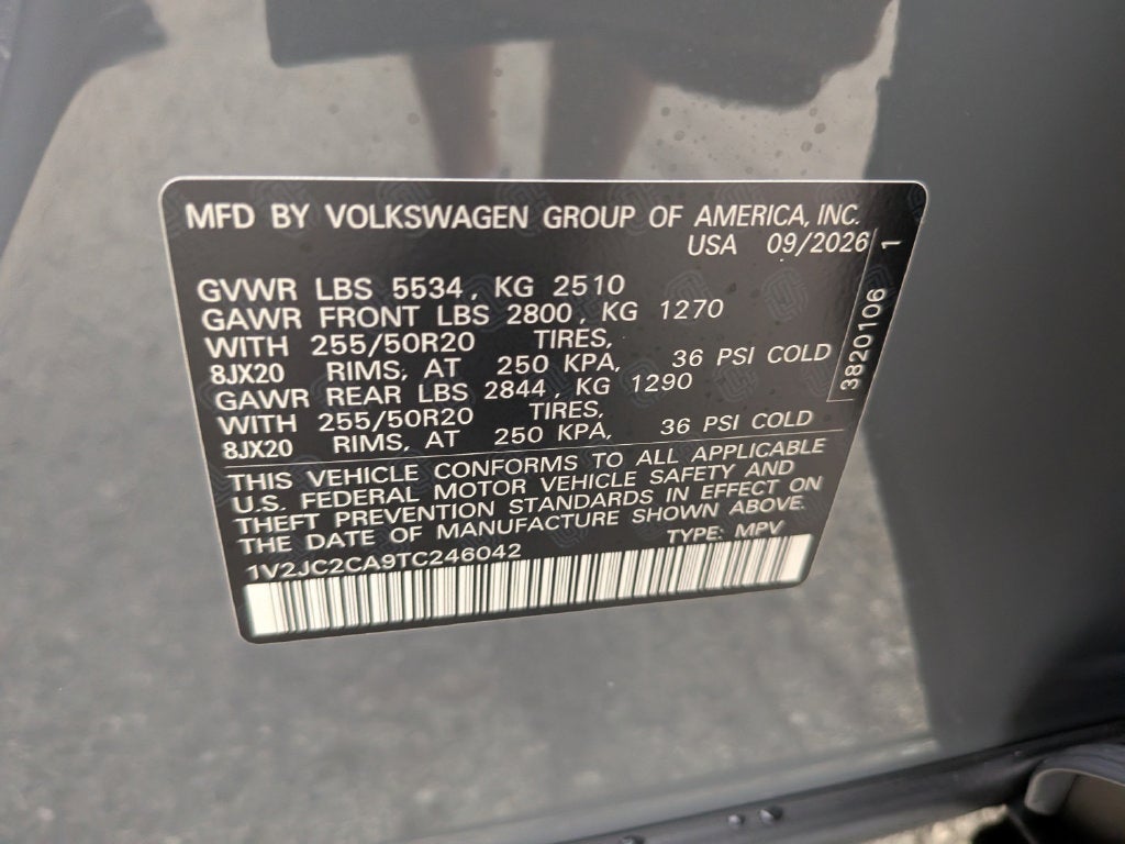 2026 Volkswagen Atlas Cross Sport SE w/Technology