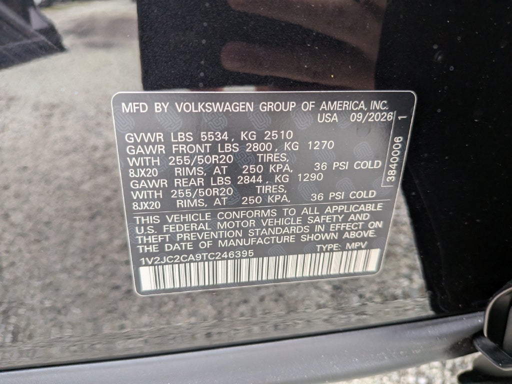2026 Volkswagen Atlas Cross Sport SE w/Technology
