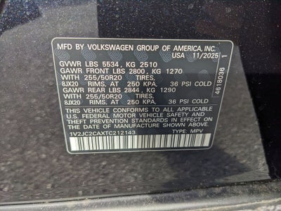 2026 Volkswagen Atlas Cross Sport 2.0T SE w/Technology