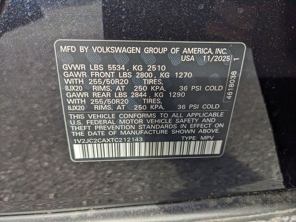 2026 Volkswagen Atlas Cross Sport 2.0T SE w/Technology