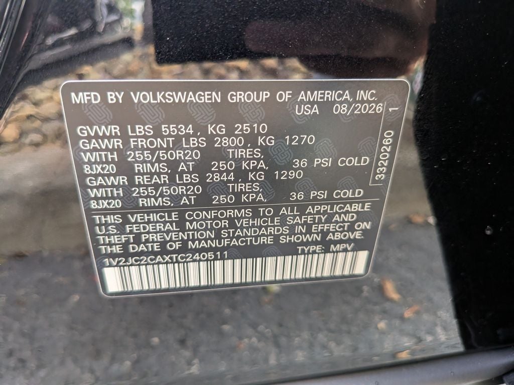 2026 Volkswagen Atlas Cross Sport 2.0T SE w/Technology