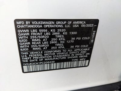 2023 Volkswagen Atlas Cross Sport 3.6L V6 SE w/Technology
