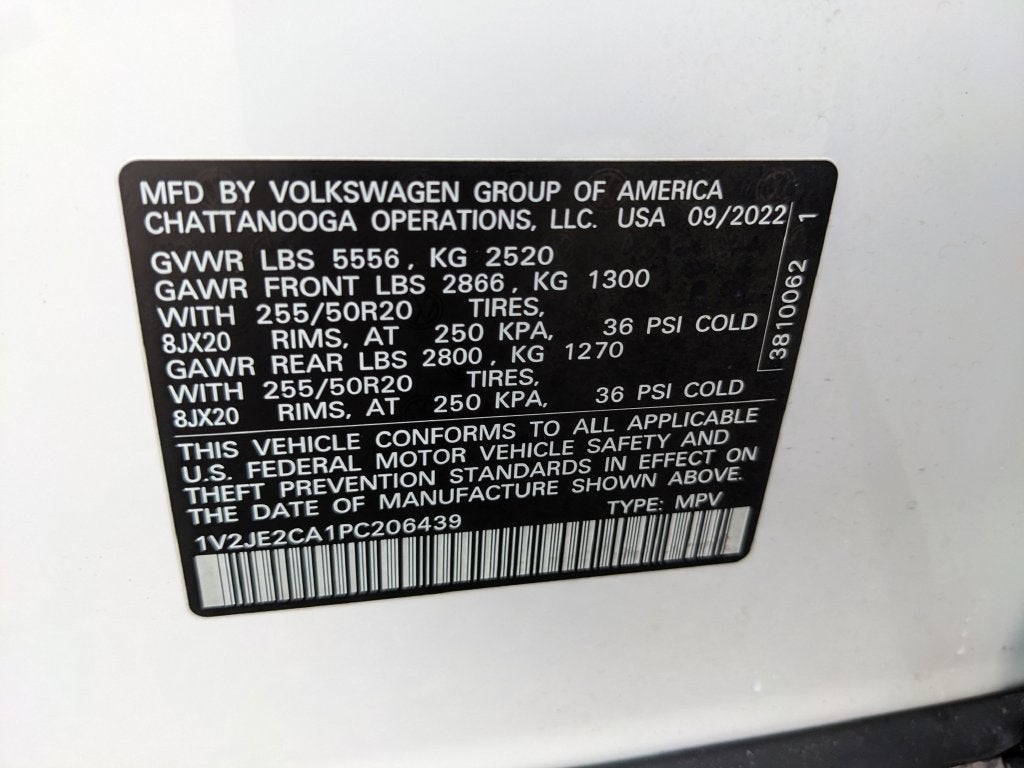 2023 Volkswagen Atlas Cross Sport 3.6L V6 SE w/Technology