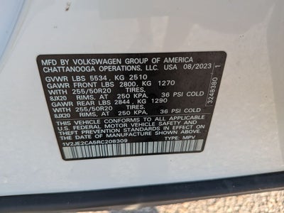 2024 Volkswagen Atlas Cross Sport 2.0T SE w/Technology