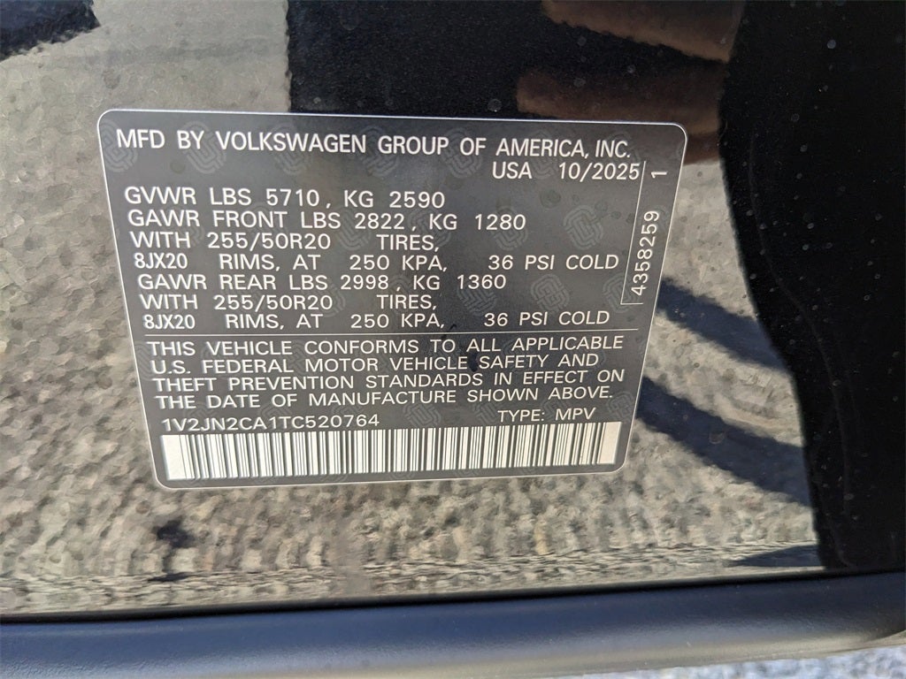 2026 Volkswagen Atlas 2.0T SE w/Technology