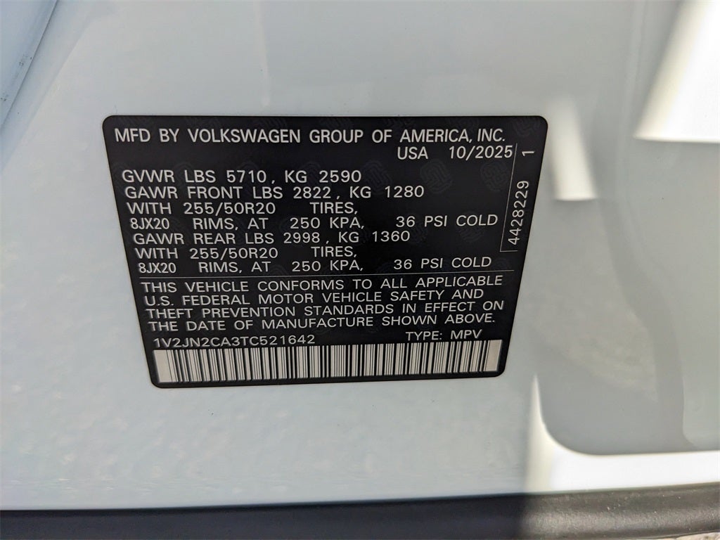 2026 Volkswagen Atlas 2.0T SE w/Technology