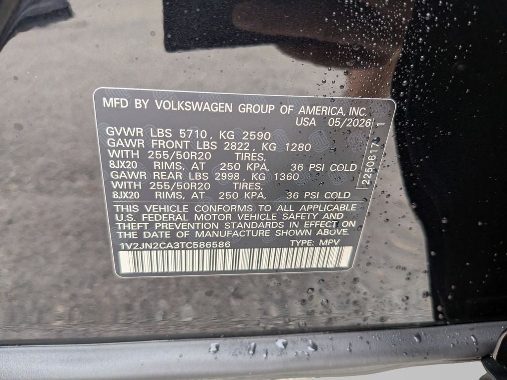 2026 Volkswagen Atlas 2.0T SE w/Technology