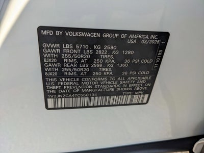 2026 Volkswagen Atlas 2.0T SE w/Technology