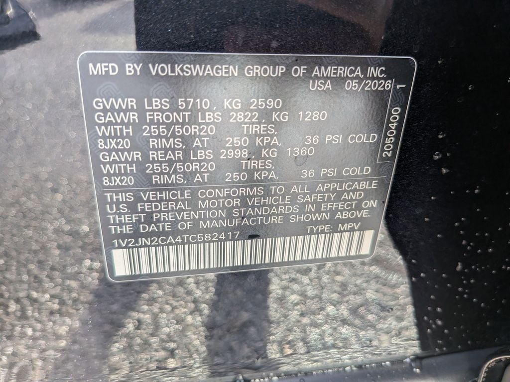 2026 Volkswagen Atlas 2.0T SE w/Technology