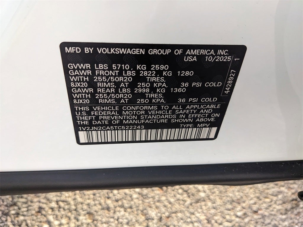 2026 Volkswagen Atlas 2.0T SE w/Technology