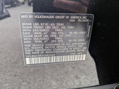 2026 Volkswagen Atlas 2.0T SE w/Technology