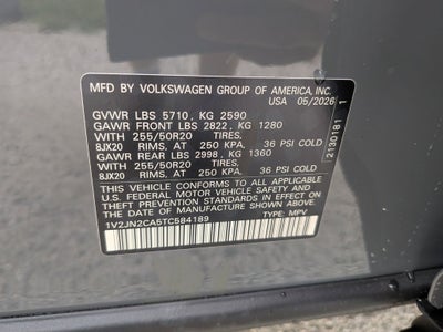 2026 Volkswagen Atlas 2.0T SE w/Technology