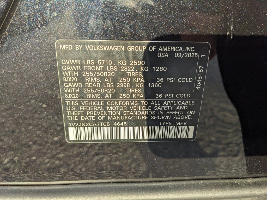 2026 Volkswagen Atlas 2.0T SE w/Technology
