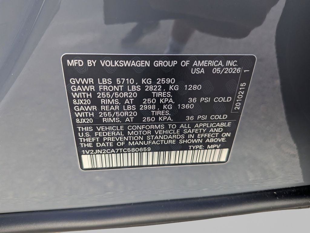2026 Volkswagen Atlas 2.0T SE w/Technology