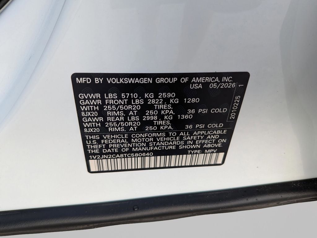 2026 Volkswagen Atlas 2.0T SE w/Technology