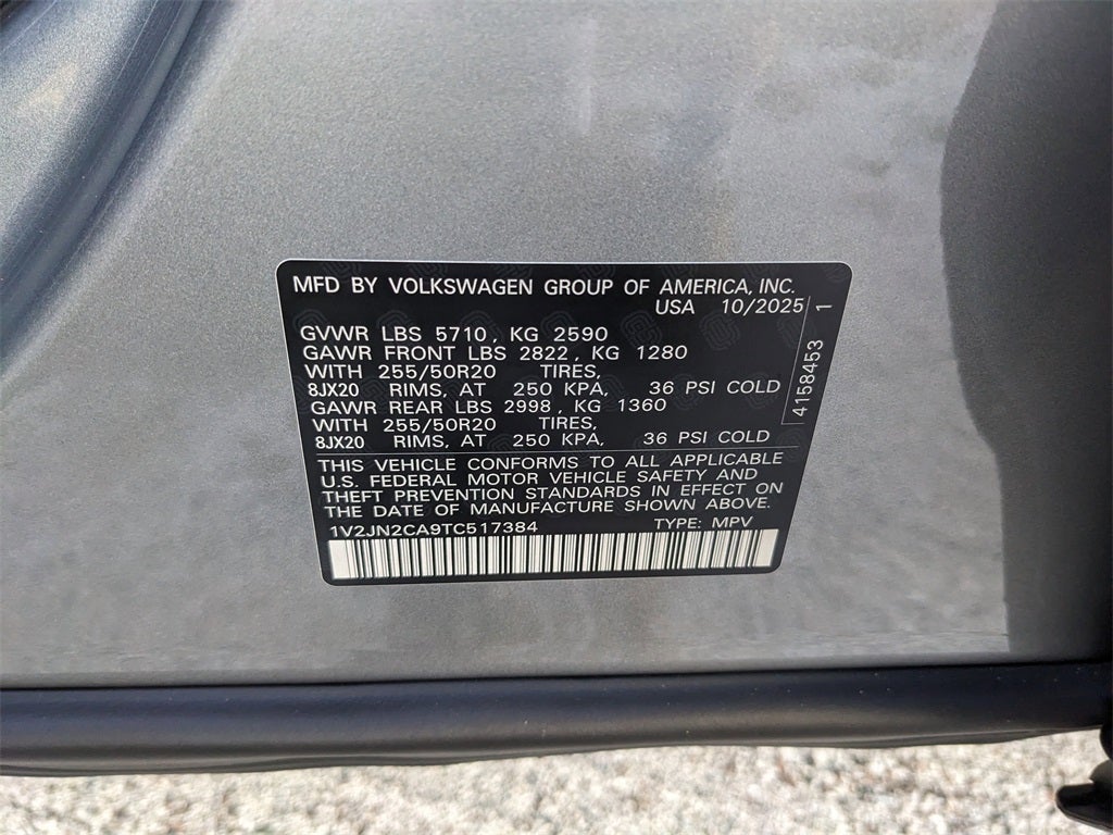 2026 Volkswagen Atlas 2.0T SE w/Technology