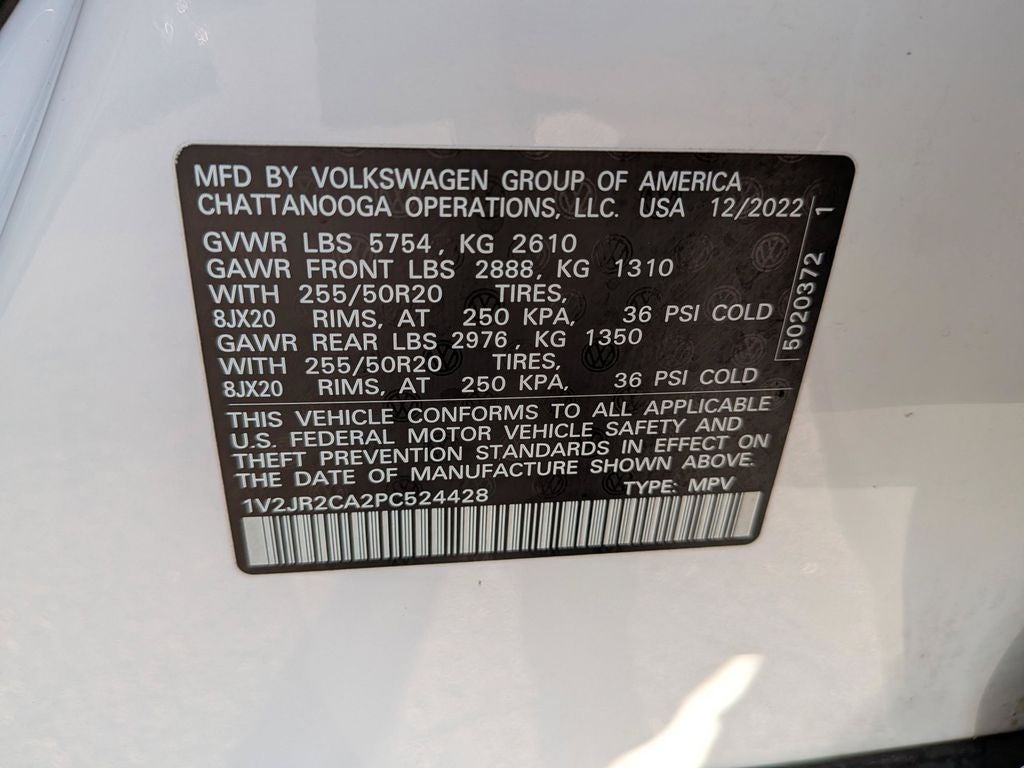 2023 Volkswagen Atlas 3.6L V6 SE w/Technology