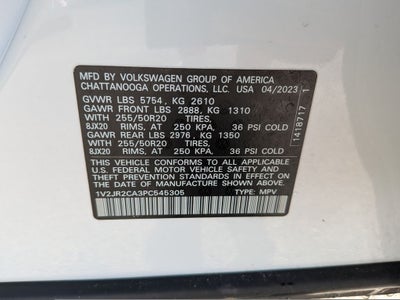 2023 Volkswagen Atlas 3.6L V6 SE w/Technology