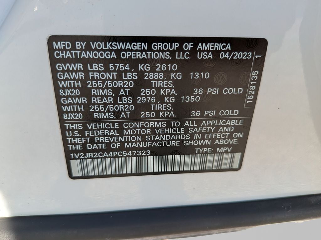 2023 Volkswagen Atlas 3.6L V6 SE w/Technology