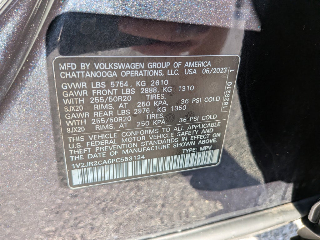 2023 Volkswagen Atlas 3.6L V6 SE w/Technology