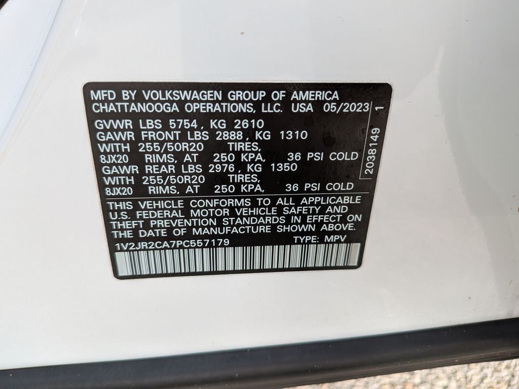 2023 Volkswagen Atlas 3.6L V6 SE w/Technology