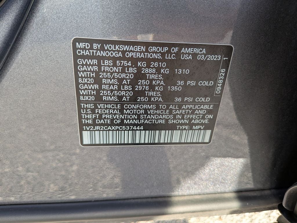 2023 Volkswagen Atlas 3.6L V6 SE w/Technology