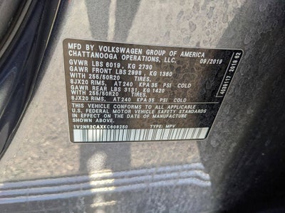 2019 Volkswagen Atlas SEL Premium 4Motion