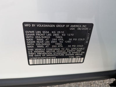2026 Volkswagen Atlas Cross Sport SE w/Technology