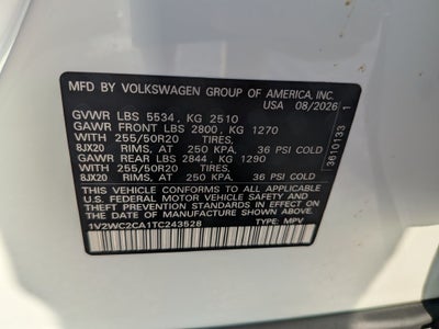 2026 Volkswagen Atlas Cross Sport SE w/Technology