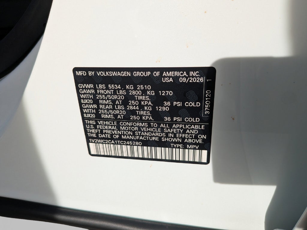 2026 Volkswagen Atlas Cross Sport SE w/Technology