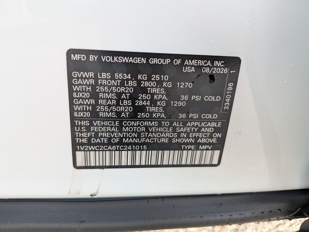 2026 Volkswagen Atlas Cross Sport 2.0T SE w/Technology