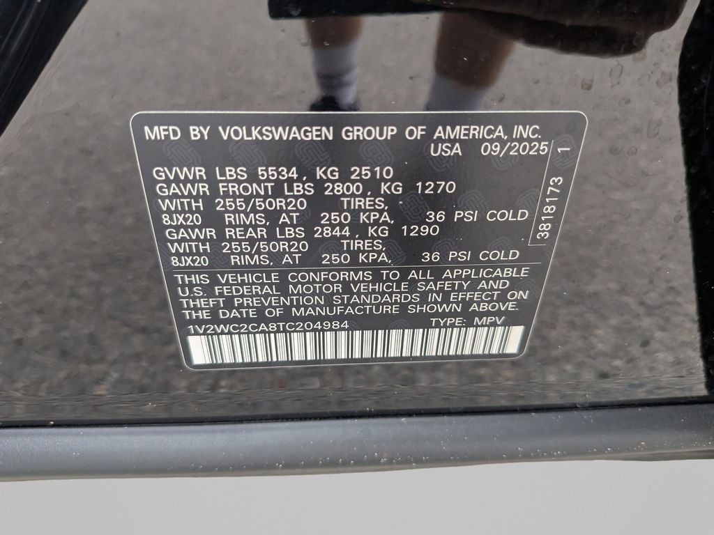 2026 Volkswagen Atlas Cross Sport 2.0T SE w/Technology